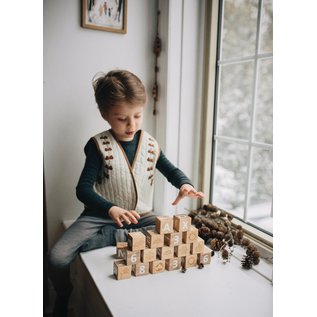 Kinderfeets Bamboo ABC Blocks