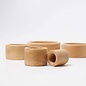 Grimms Natural Wooden Stacking & Nesting Bowls by Grimms