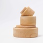 Grimms Natural Wooden Stacking & Nesting Bowls by Grimms