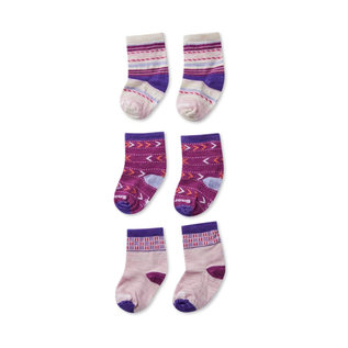 Smartwool Pink Nectar Toddler Trio Pack Smartwool Socks