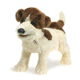 Folkmanis Puppets Jack Russell Terrier Hand Puppet