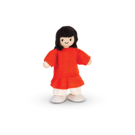 Plan Toys Girl Doll by Plan Toys (Dollhouse Size)