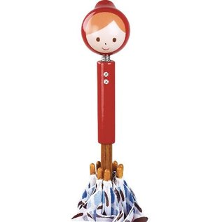 Vilac Red Riding Hood Wooden Handle Umbrella (Made in France)