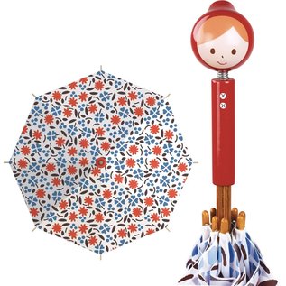Vilac Red Riding Hood Wooden Handle Umbrella (Made in France)
