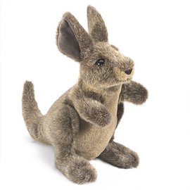 Folkmanis Puppets Small Kangaroo Hand Puppet