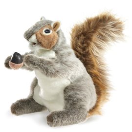 Folkmanis Puppets Gray Squirrel Hand Puppet