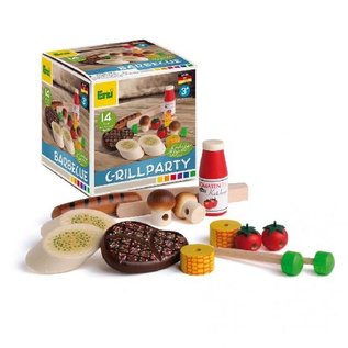 Erzi Wooden BBQ Grill Party Play Set