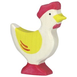 Holztiger Wooden Hen & Rooster Figures by Holztiger (Sold Individually) ~