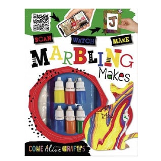 Make Believe Ideas Marbling Makes Craft Kit