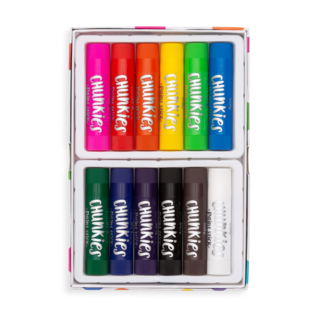 Ooly Chunkies Paint Sticks (Set of 12 Classic) by Ooly