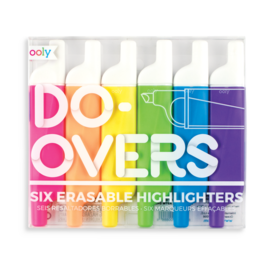 Ooly Do-Over Highlighters (6-Pack)