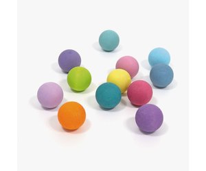 12 Pastel Small Balls by Grimms Abby Sprouts Baby and Childrens Store in Victoria BC Canada