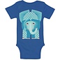 Coq en Pate Blue Elephant Onesie by Coq en Pate