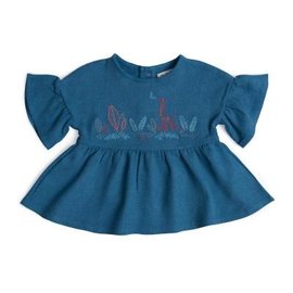 Moulin Roty Babette Animal Print Blouse by Moulin Roty