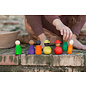 Grapat Wood Together Coloured Nins 12 Piece Set