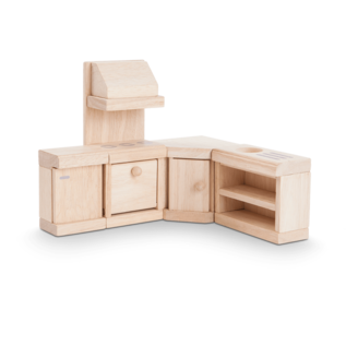 Plan Toys Kitchen - Classic Dollhouse Furniture Set by Plan Toys