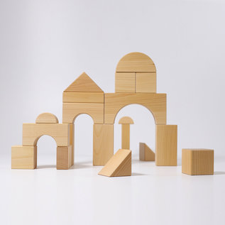 Grimms Natural Giant Wooden Blocks by Grimms