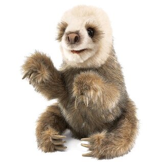 Folkmanis Puppets Baby Sloth Hand Puppet