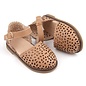 Consciously Baby Handmade Tan Leather Pocket Sandals by Consciously Baby