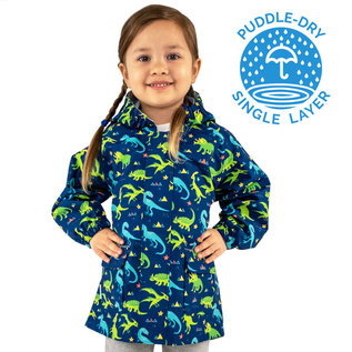 Jan & Jul by Twinklebelle Puddle-Dry Rain Jackets Dinoland by Jan & Jul