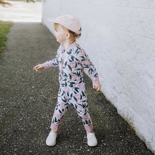 Honeysuckle 'Peach Perfect' Print UV Protection One Piece Suit
