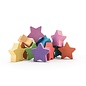 Coloured Wooden Stars by Ocamora (12 Piece)