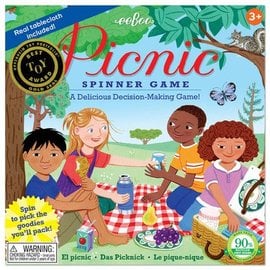 Eeboo Lunch Basket Spinner Game