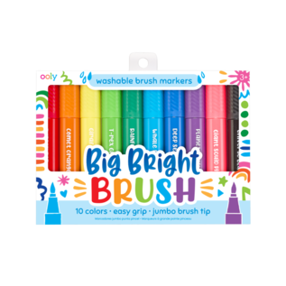 Ooly Big Bright Brush 10 Colours by Ooly