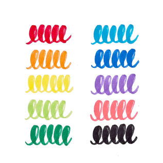 Ooly Big Bright Brush 10 Colours by Ooly
