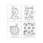 Ooly Shapes and Numbers Toddler Colouring Book