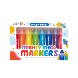 Ooly Mighty Mega Markers Set of 8 by Ooly