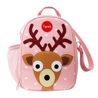 3 Sprouts 3 Sprouts Insulated Deer Lunch Bag