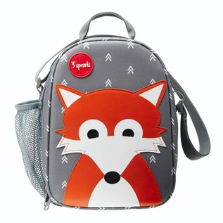 3 Sprouts 3 Sprouts Insulated Fox Lunch Bag