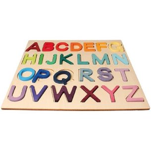 Grimms Wooden ABC Game in Frame by Grimms
