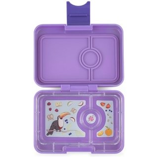 Yumbox Leak Proof Bento Box 3 Compartment Snack Size Yumbox