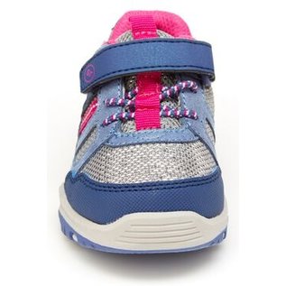 Stride Rite 360 Artin 2.0 Blue/Pink Runner by Stride Rite (Fits Wide Feet too)