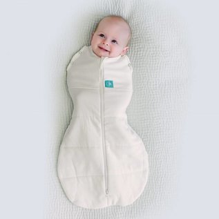 ErgoPouch Organic Cotton ErgoCocoon 2 in 1 Zip Up Swadlle and Sleep Sack (2.5 Tog)