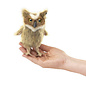 Folkmanis Puppets Mini Great Horned Owl Finger Puppet by Folkmanis