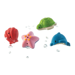 Plan Toys Sea Life Bath Set by Plan Toys