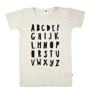 Kindred Studio ABCs Bamboo/Cotton Tee