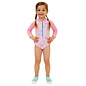 Jan & Jul by Twinklebelle Diving Cats Print, One Piece UV Protection Swim Suit by Jan & Jul