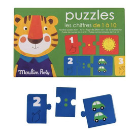 Moulin Roty Number Learning Puzzle 1-10