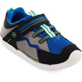 Stride Rite Soft Motion Black/Blue Kylo Shoe by Stride Rite