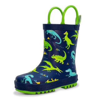 Jan & Jul by Twinklebelle Dinoland Rain Boots by Jan & Jul