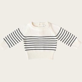 Jamie Kay Cotton Stripe Knit Sweater by Jamie Kay