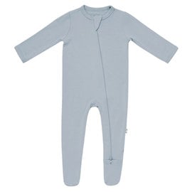 Kyte Baby Fog Colour Zippered Bamboo Footie by Kyte Baby