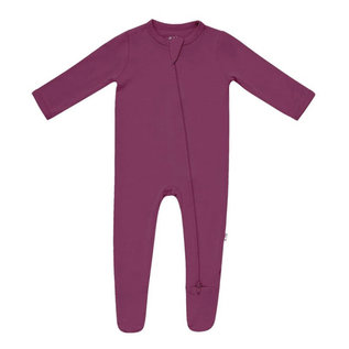 Kyte Baby Dahlia Colour Zippered Bamboo Footie by Kyte Baby