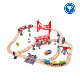 Hape Busy City Rail Set