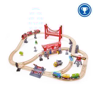 Hape Busy City Rail Set