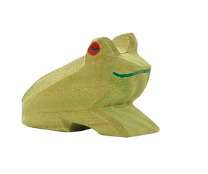 Wooden Animal Figure - Frog by Ostheimer